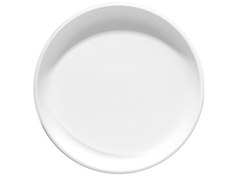 Bisque Crafty Coupe Plate (Case of 6)