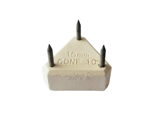 3 Point Triangle Stilt - 15mm/.6" Point To Point (Case of 1)