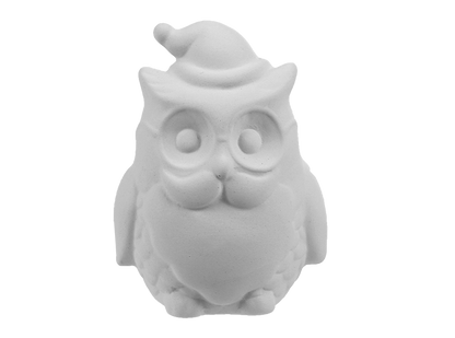 Bisque Christmas Owl Party Pal (Case of 8)