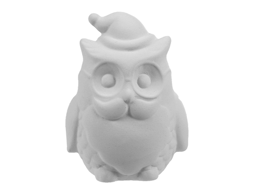 Bisque Christmas Owl Party Pal (Case of 8)