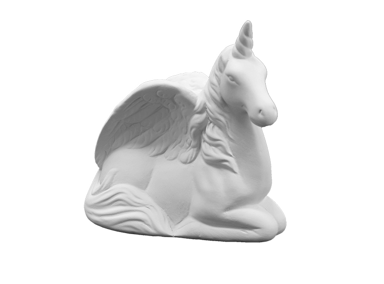 Bisque Magical Winged Unicorn (Case of 4)