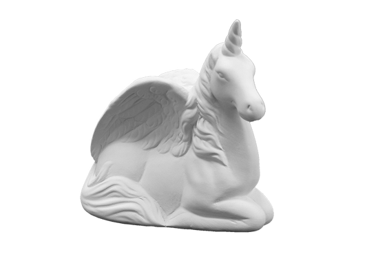 Bisque Magical Winged Unicorn (Case of 4)