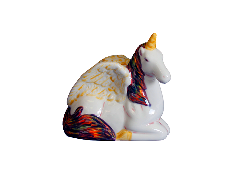 Bisque Magical Winged Unicorn (Case of 4)