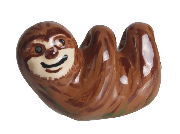 Bisque Hanging Sloth Tot (Case of 12)