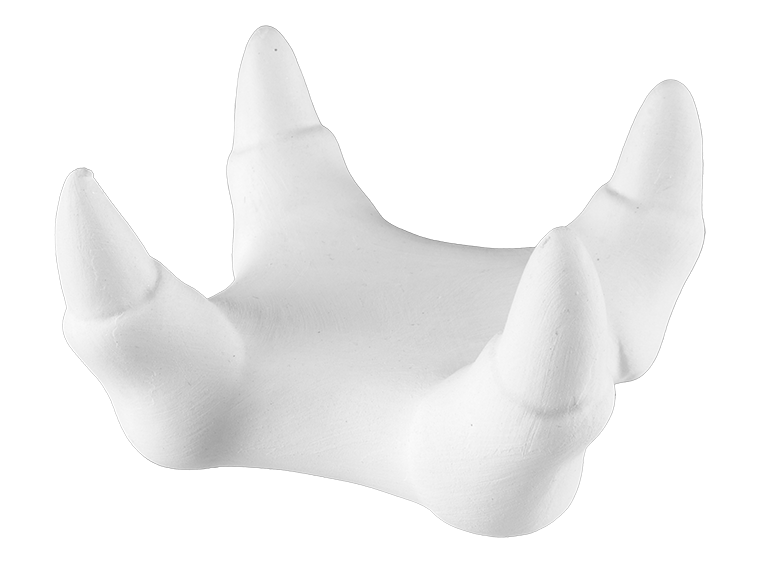 Bisque Dragon Claw Egg Stand (Case of 8)