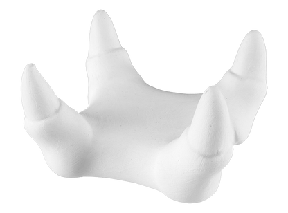 Bisque Dragon Claw Egg Stand (Case of 8)