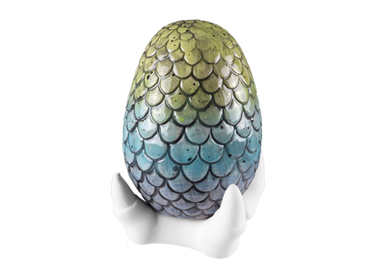 Bisque Dragon Claw Egg Stand (Case of 8)