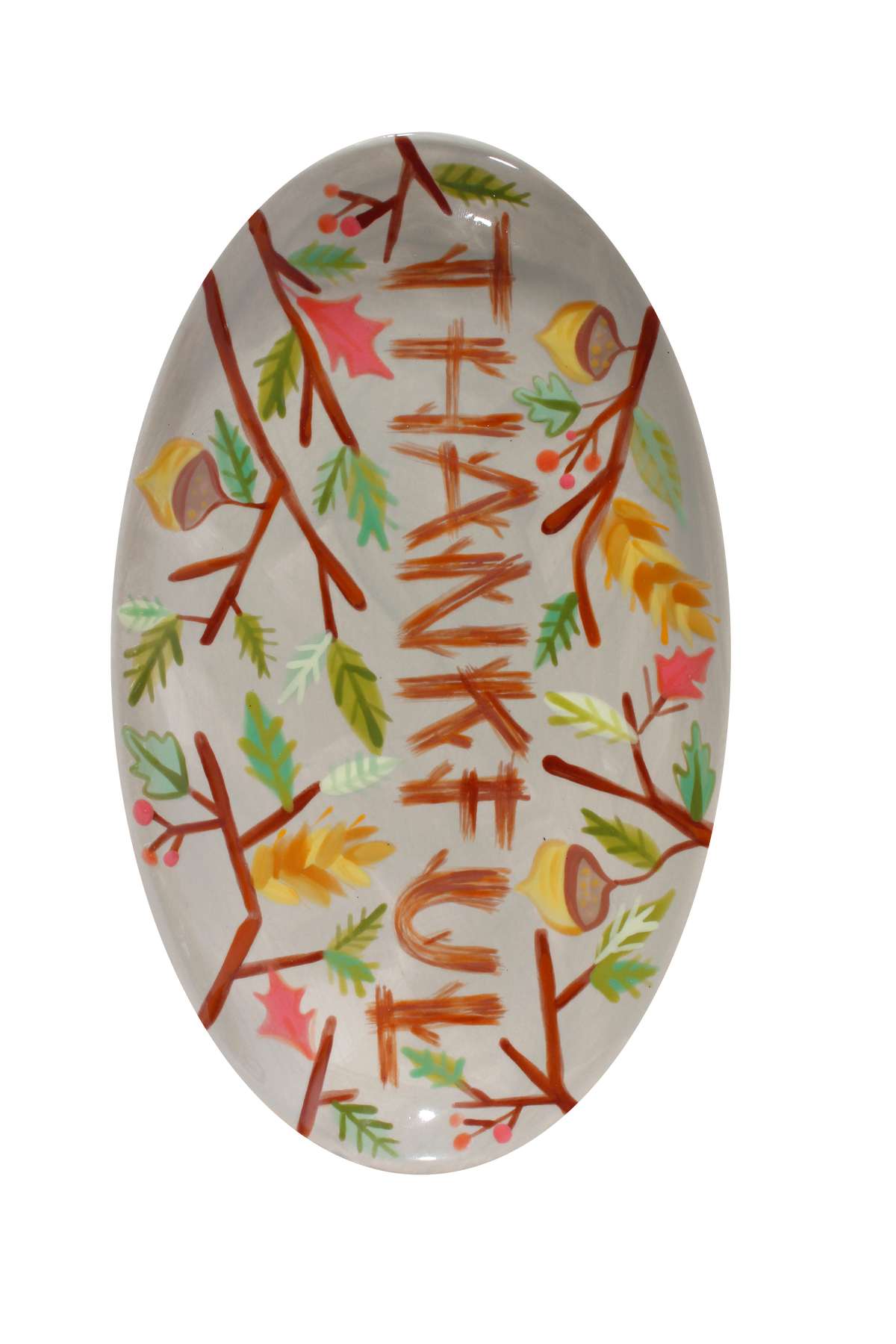 Bisque Medium Oval Plate (Case of 6)