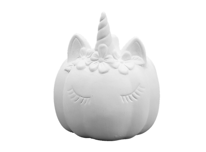 Bisque Unicorn Pumpkin (Case of 6)