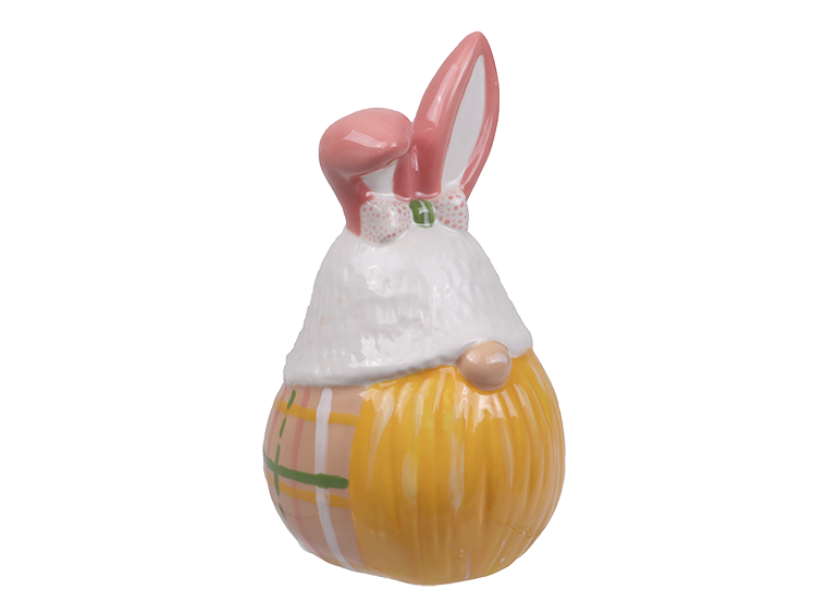 Bisque Bunny Ears Gnome (Case of 6)