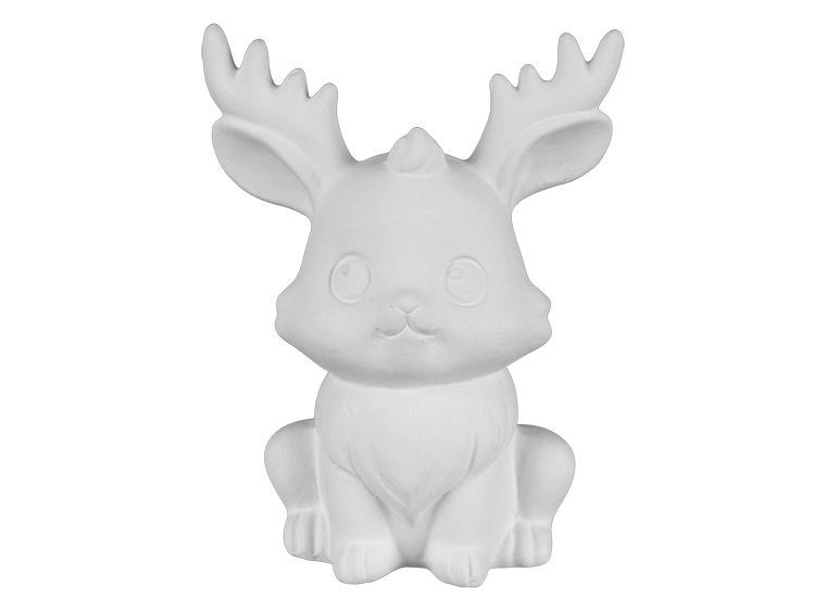 Bisque Jackalope Cryptid Party Pal (Case of 6)