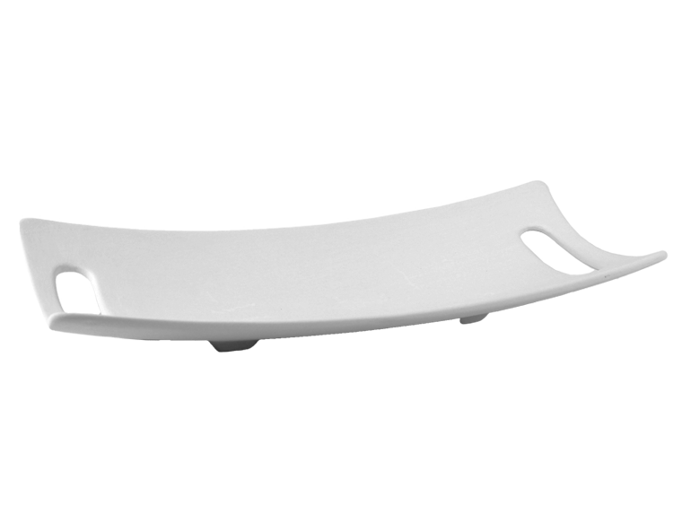 Bisque Hannover Swoop Platter (Case of 4)