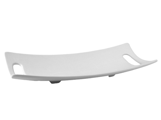 Bisque Hannover Swoop Platter (Case of 4)