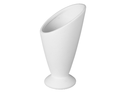 Bisque Upright Snack Server (Case of 4)