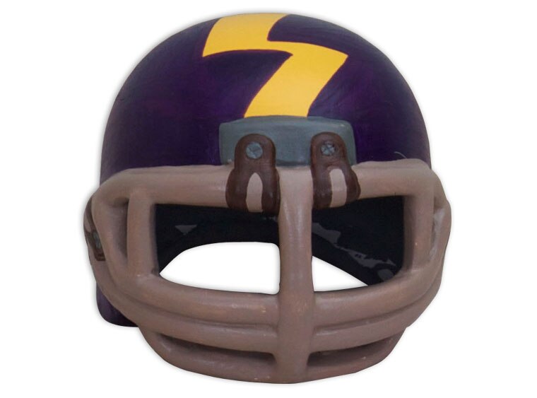 Bisque Small Football Helmet (Case of 6)