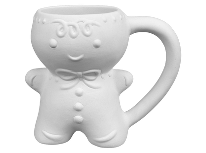 Bisque Gingerbread Mug (Case of 6)