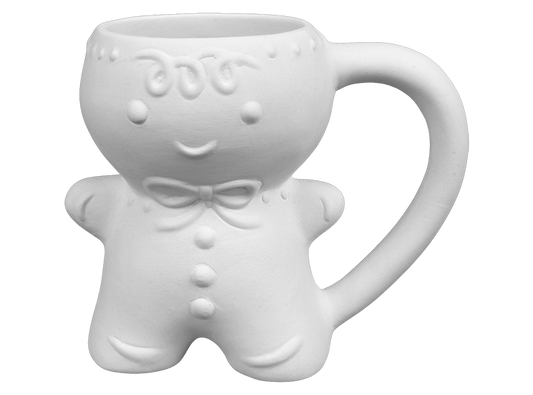 Bisque Gingerbread Mug (Case of 6)