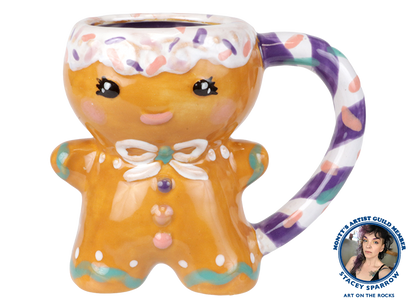 Bisque Gingerbread Mug (Case of 6)