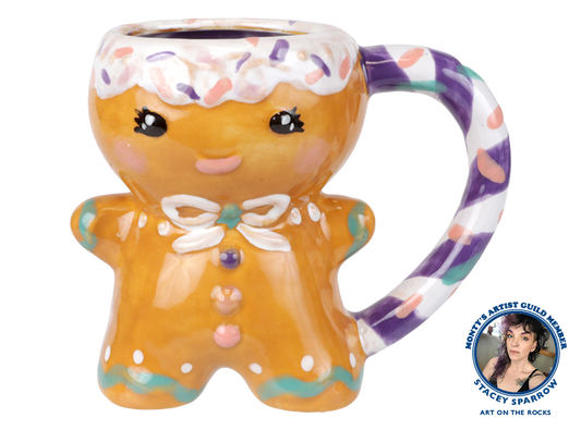 Bisque Gingerbread Mug (Case of 6)