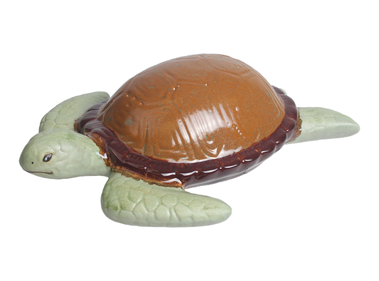 Bisque Contemporary Sea Turtle Plaque (Case of 4)