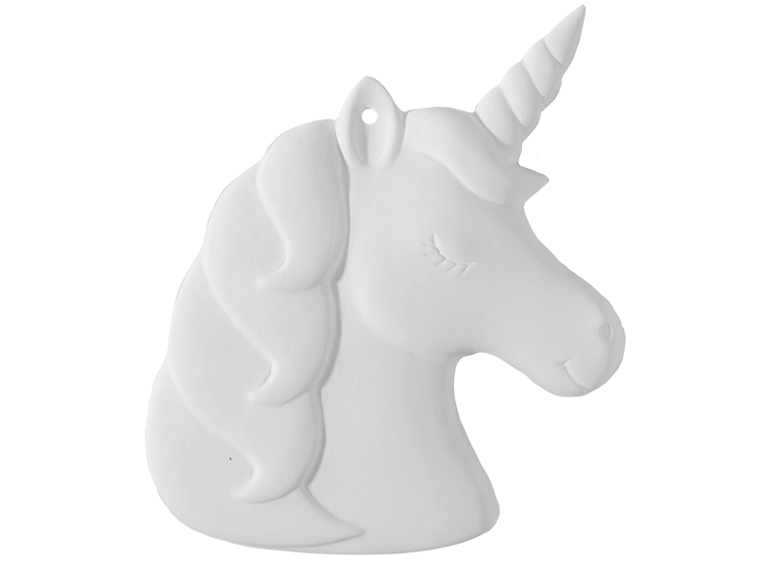 Bisque Stella The Unicorn Plaque (Case of 6)