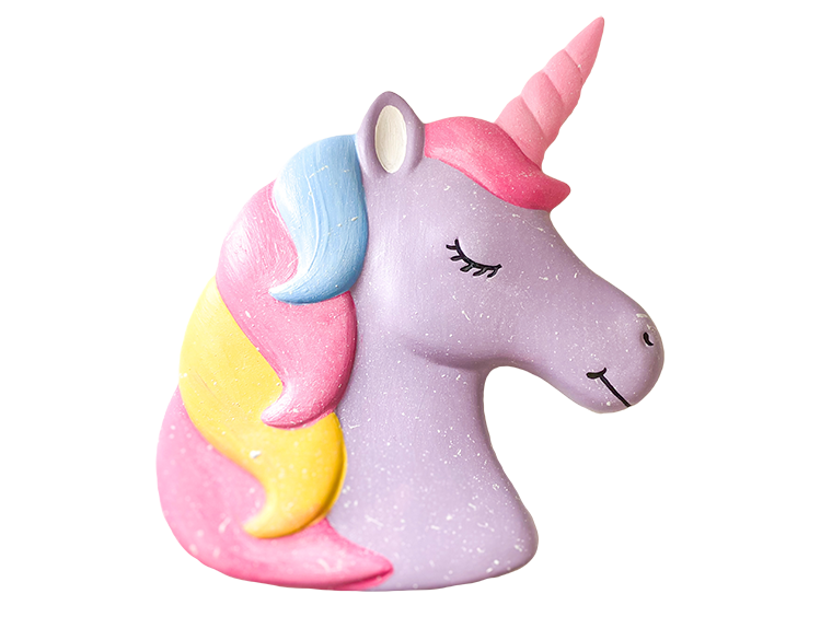 Bisque Stella The Unicorn Plaque (Case of 6)