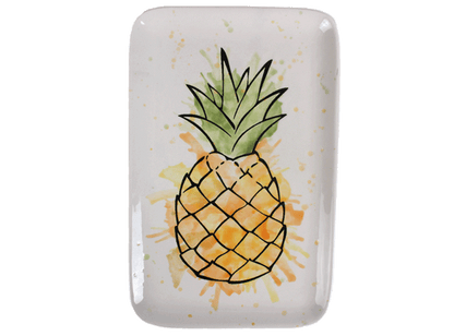 Bisque Perfect Pineapple Plate (Case of 6)