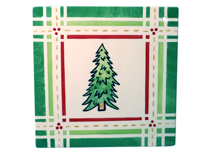 Bisque 8" Square Plaque (Case of 6)