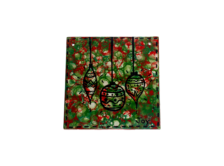 Bisque 8" Square Plaque (Case of 6)