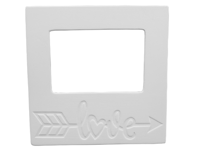 Bisque Love Frame (Case of 4)