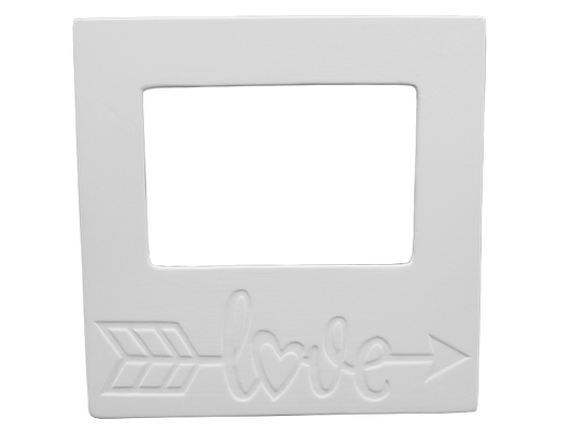 Bisque Love Frame (Case of 4)