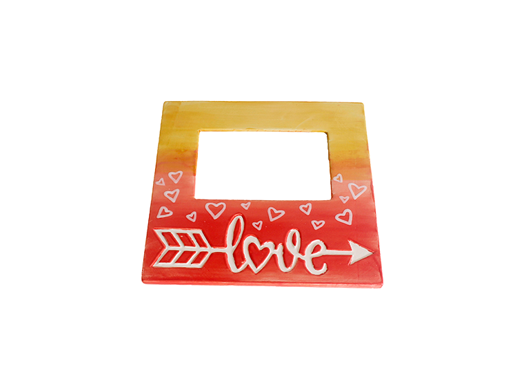 Bisque Love Frame (Case of 4)