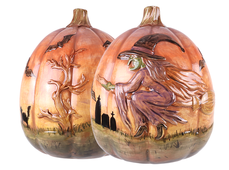 Bisque Wicked Pumpkin (Case of 1)