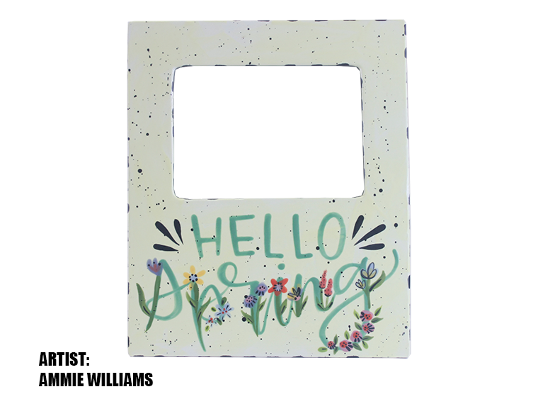 Bisque 5x7 Or Mega Message Frame (Case of 4)