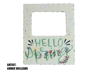 Bisque 5x7 Or Mega Message Frame (Case of 4)