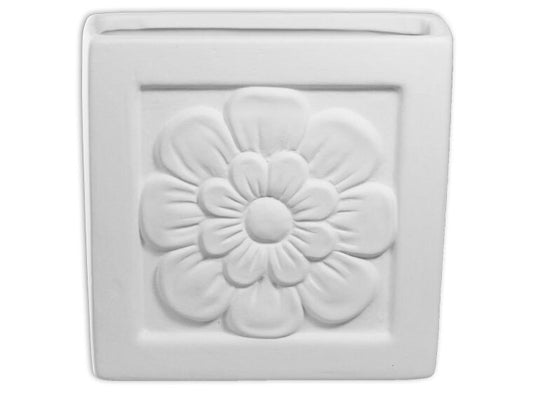 Bisque Flower Power Holder (Case of 6)