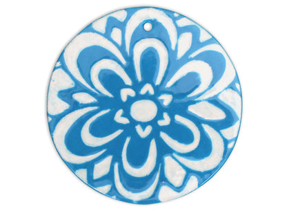 Bisque 3.75" Round Tile Plaque (Case of 12)