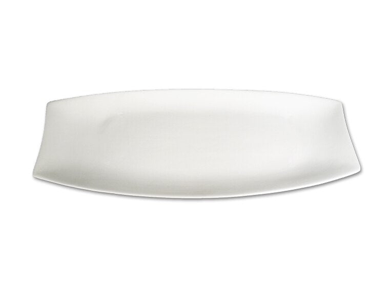 Bisque Rectangle Platter (Case of 4)