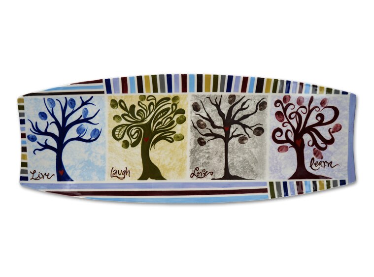 Bisque Rectangle Platter (Case of 4)