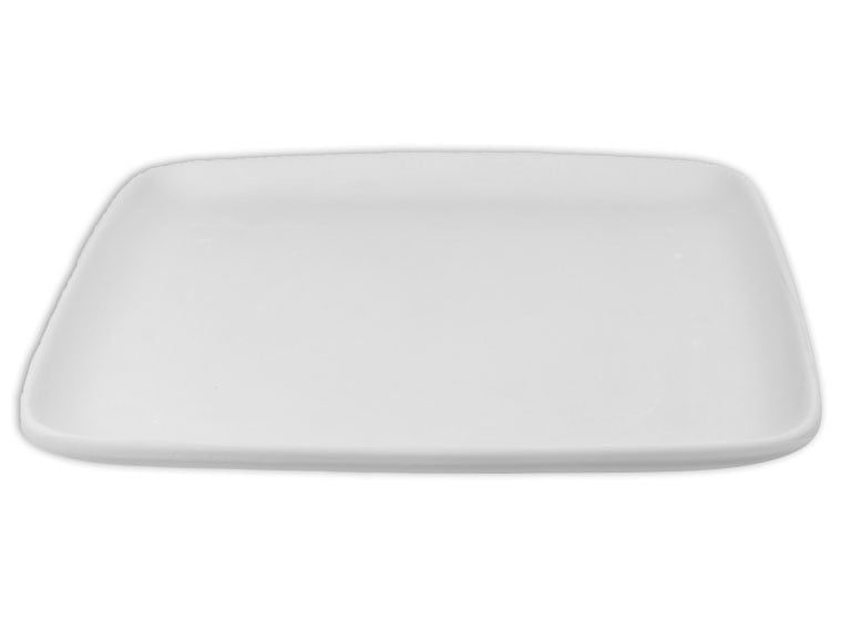 Bisque Square Platter (Case of 4)