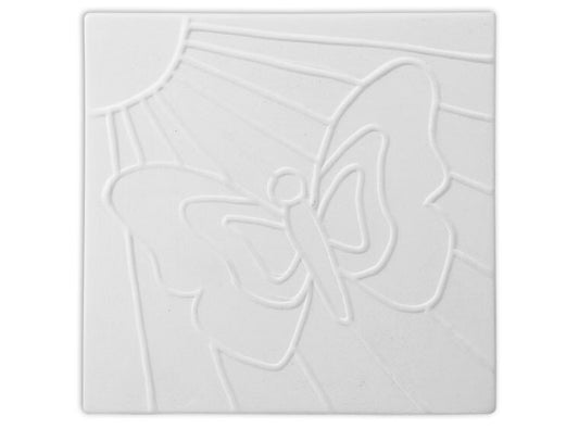 Bisque Butterfly Storytime Tile (Case of 12)
