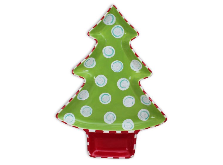 Bisque Large Tree Platter (Case of 4)