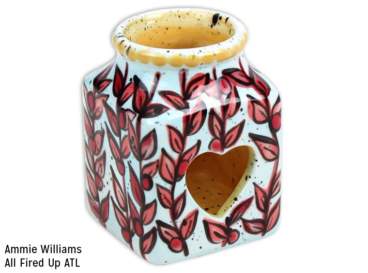 Bisque Heart Tea Light Votive (Case of 6)