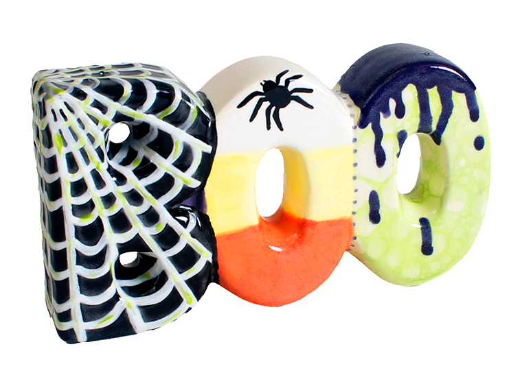 Bisque Stand-Up BOO (Case of 4)
