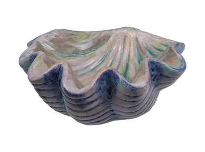 Bisque Giant Clam Shell Dish (Case of 6)