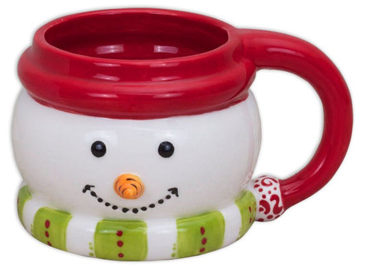 Bisque Snowman Mug (Case of 4)