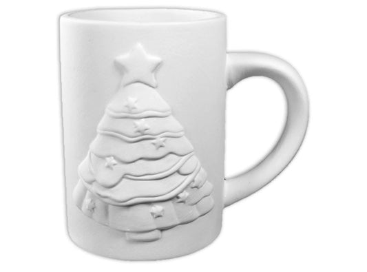 Bisque Christmas Mug (Case of 4)