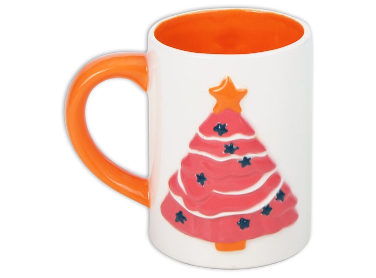 Bisque Christmas Mug (Case of 4)