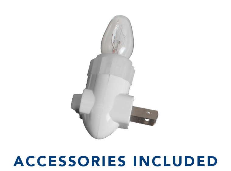 Bisque Hot Pots Night Light (Case of 4)