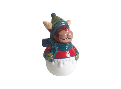 Bisque Lighted Rudolph (Case of 4)